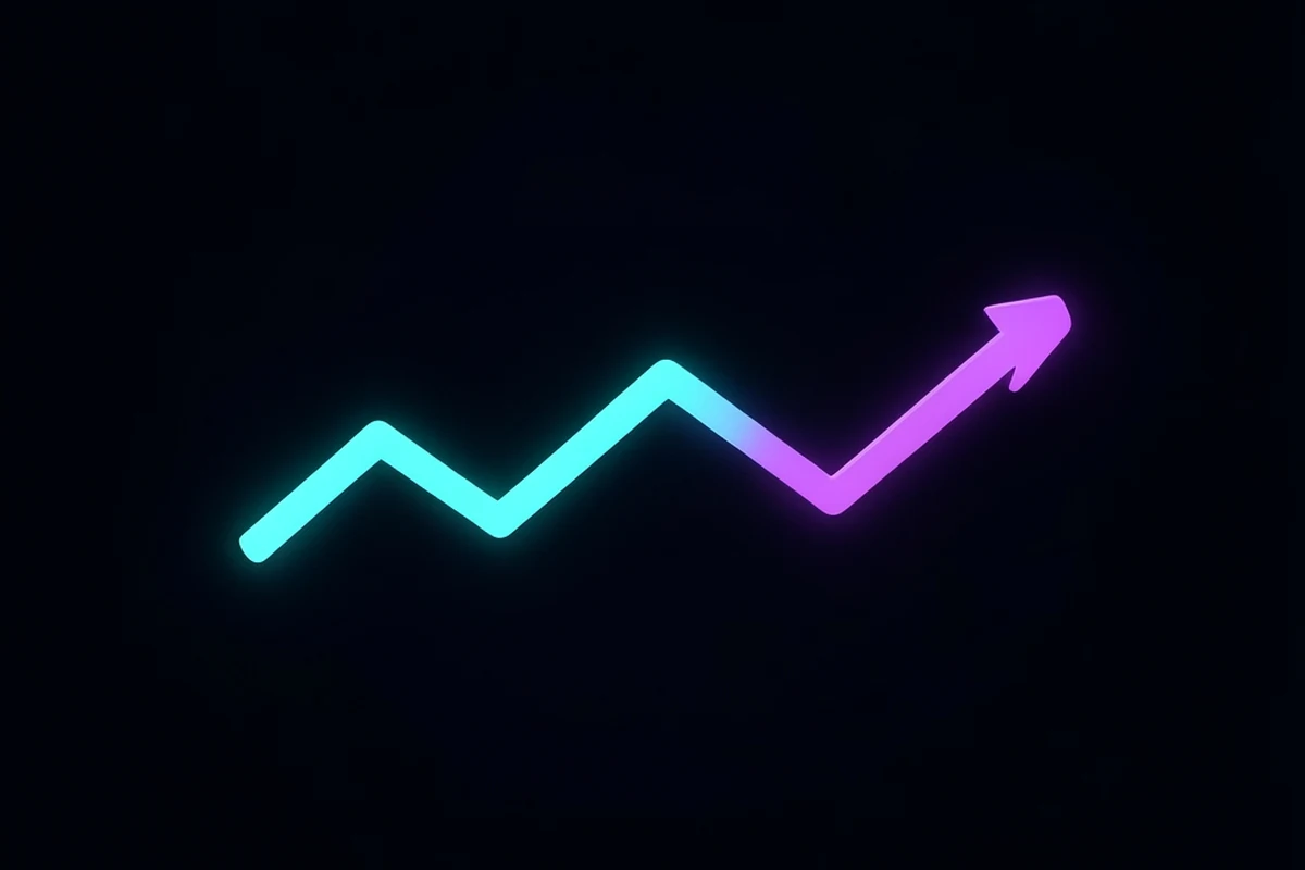 A diagram showing price touching the same horizontal zone three times and reversing each time